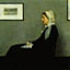 Arrangement in Grey and Black painting